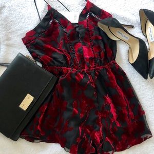 *SOLD* Tobi - Beautiful velvet romper